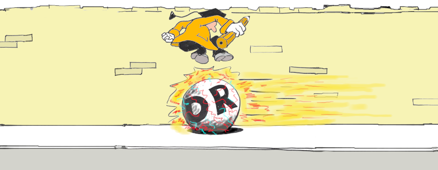 jumping a ball
